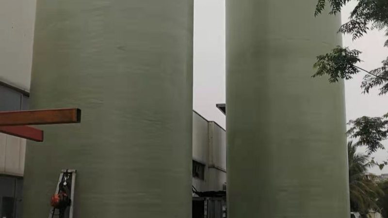 环保设备中的“双胞胎”：玻璃钢喷淋塔与填料塔